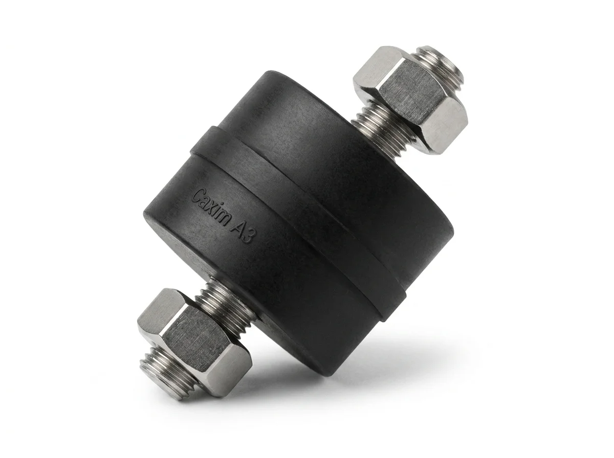 Amortecedor Vibra-Stop Linha Coxim A — coxim compacto de ótimo custo-benefício para equipamentos de pequeno porte