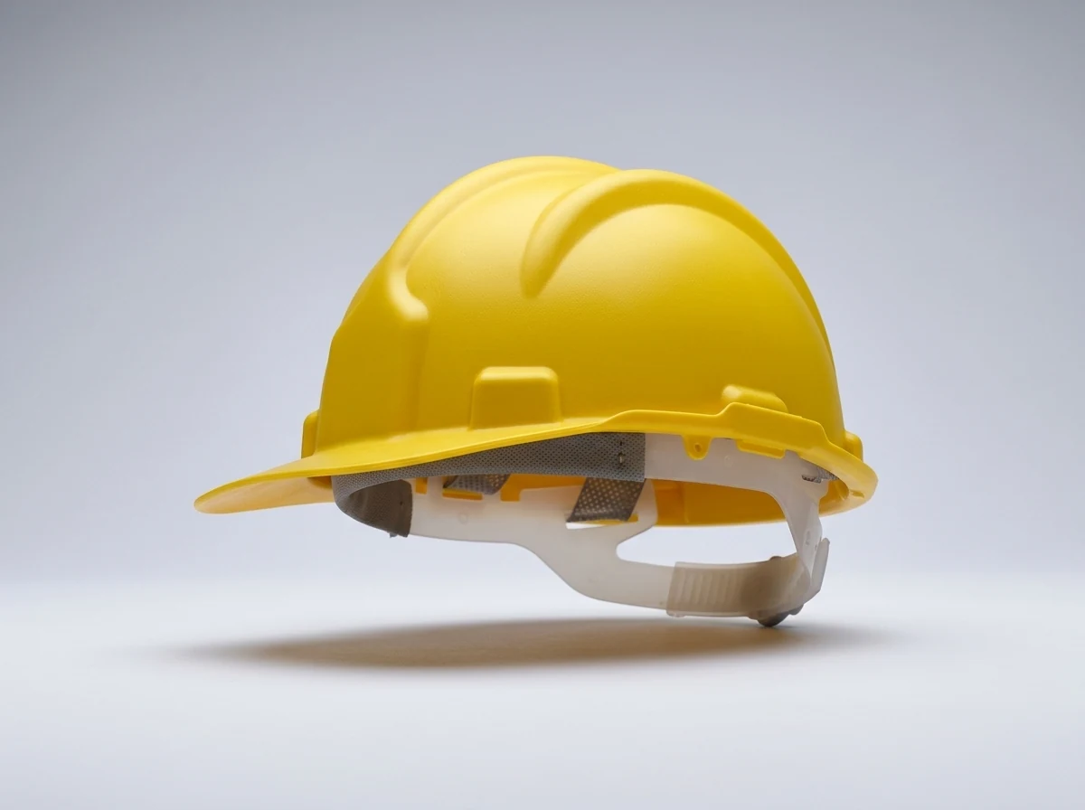 Capacete de segurança Classe A em quatro cores — branco, amarelo, vermelho e azul — Guarubor EPI