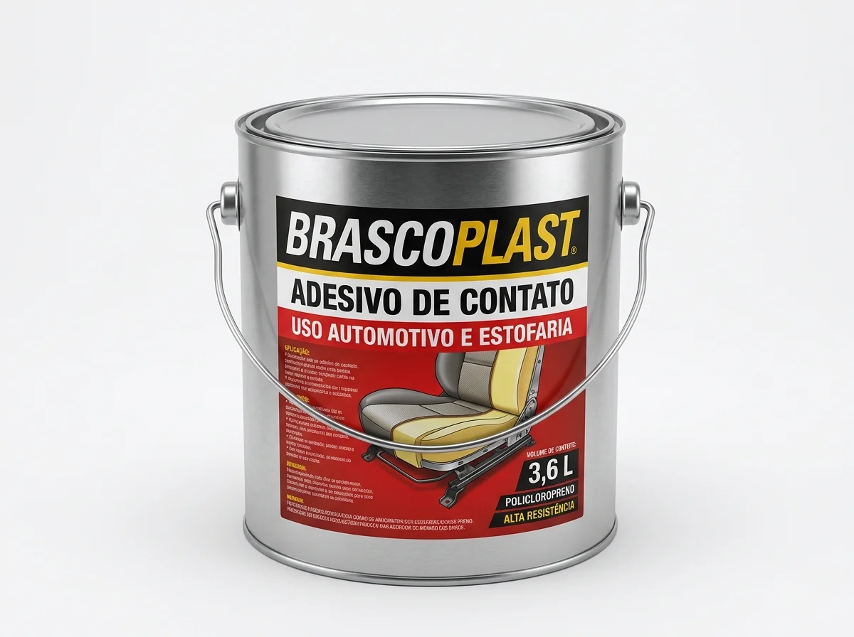 Galão industrial de Brascoplast Standard adesivo de contato 18L — Guarubor