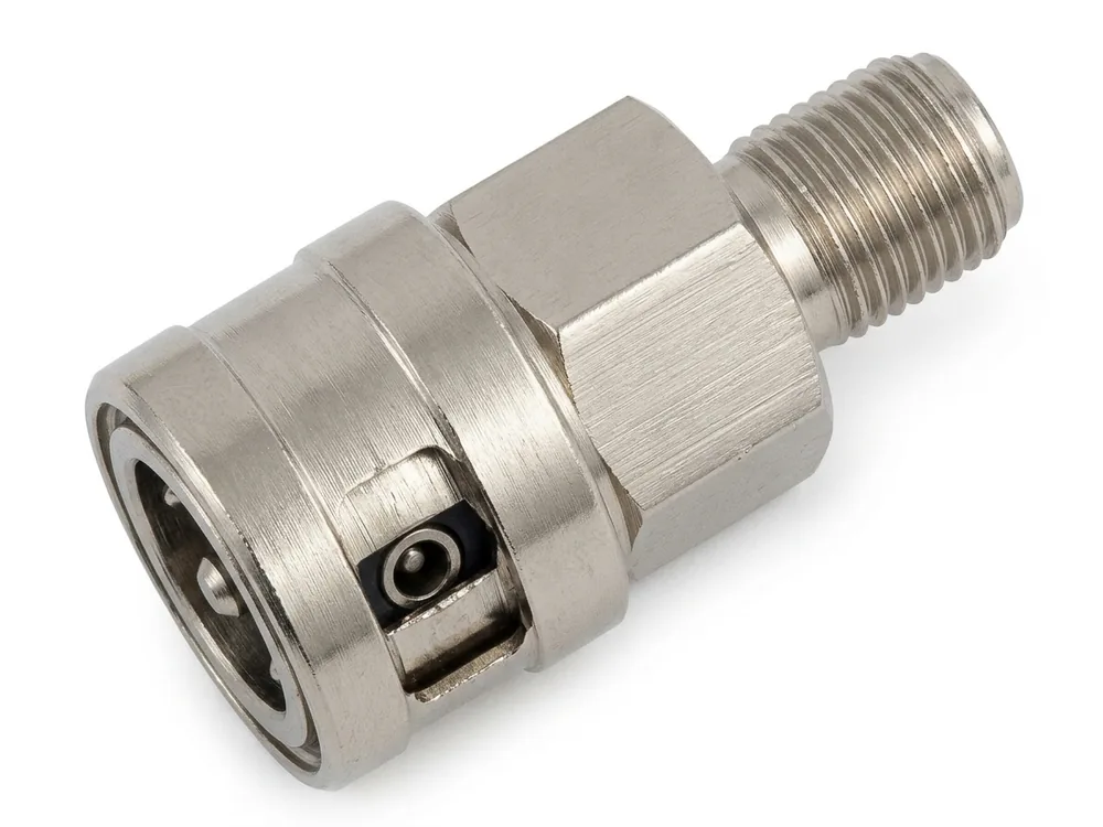 Engate rápido de rolete LUB-2000A com rosca macho NPT 1/4 — Guarubor