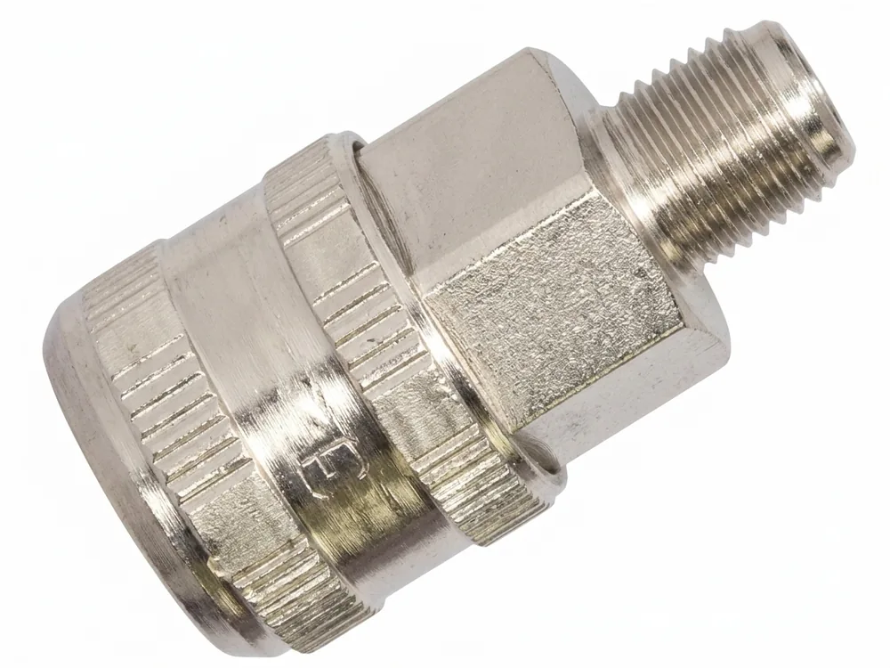 Engate rápido de rolete LUB-2000D com rosca macho 3/8 NPT — Guarubor