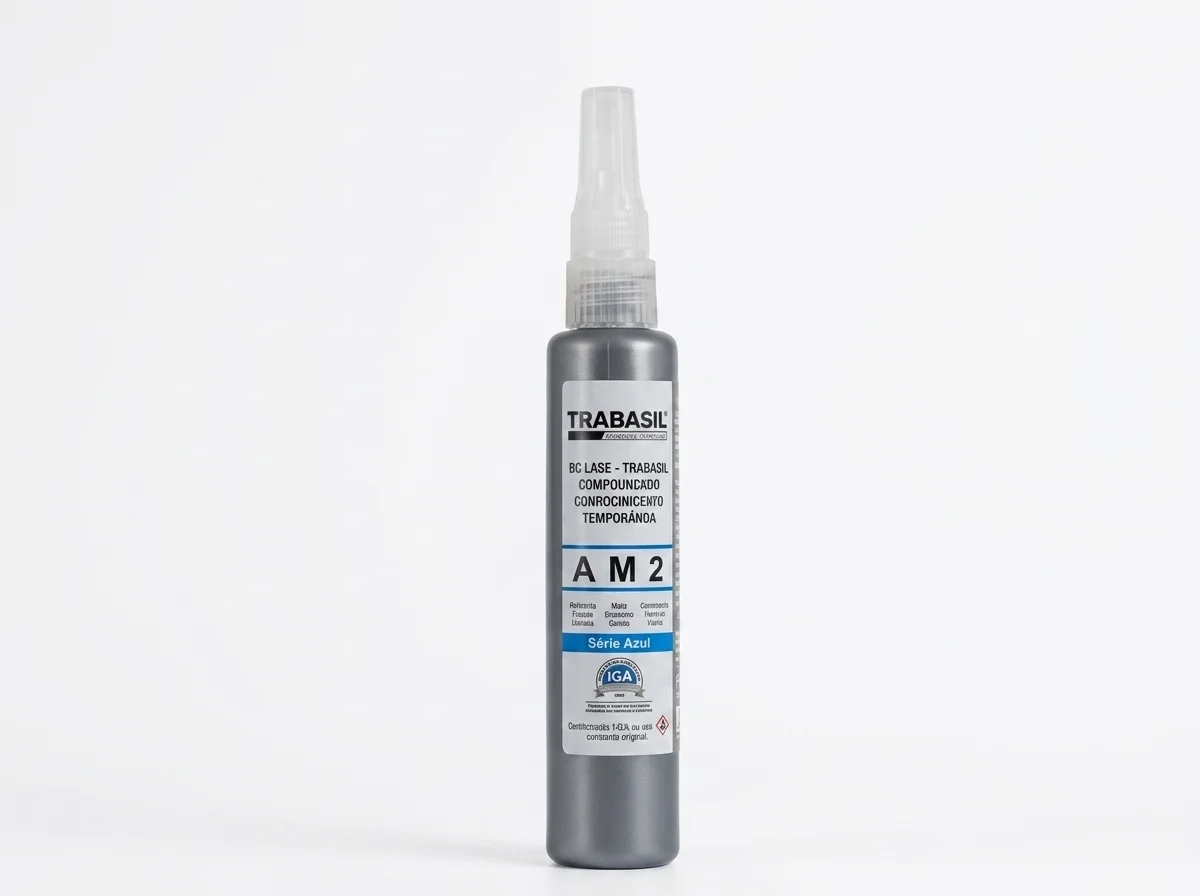 Trabasil AM2 — selador anaeróbico de uso geral para hidráulica e pneumática com resistência a combustíveis, aprovado IGA