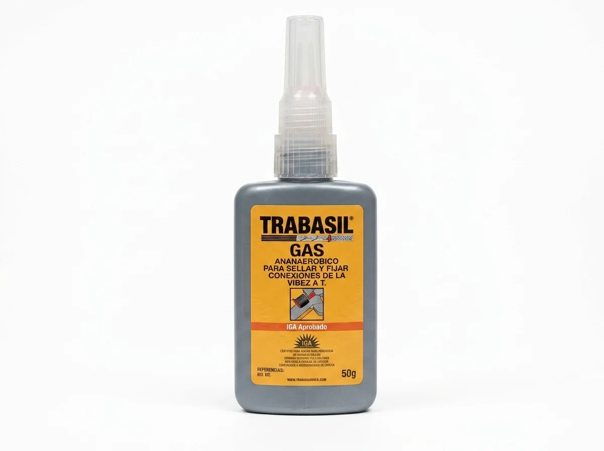 Trabasil Gas — selador anaeróbico específico para conexões de gás com certificação IGA