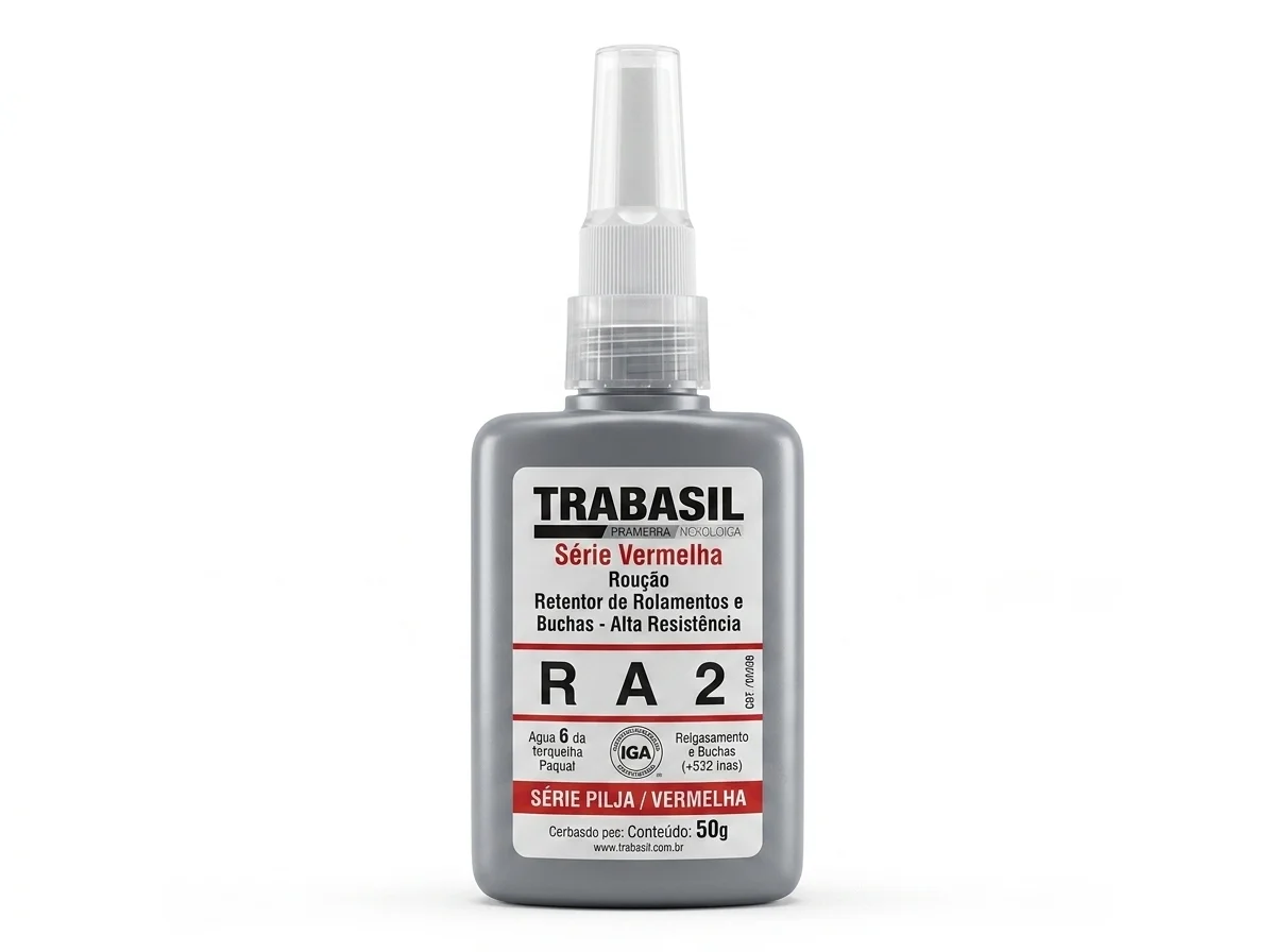 Trabasil RA2 — trava química anaeróbica de alto torque para parafusos grandes acima de 10 mm